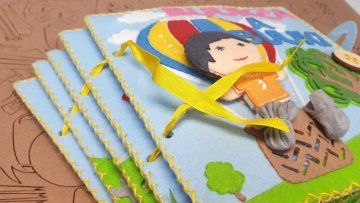 Jak svázat Quiet Book: návod jak z listů udělat knihu krok za krokem