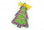 Provlékačka - vánoční stromeček - Velikost sady: 10 ks provlékaček (29 Kč/ks), Barva provlékačky: oranžová