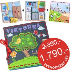 BUUK - dobrodružstvo (dievča)+ jméno + 3x doplňková stránka