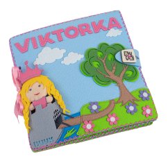 Quiet Book pro holky — šicí sada z filcu
