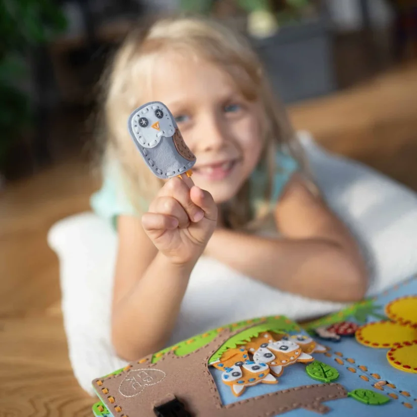 Quiet Book BUUK Dobrodružství — interaktivní knížka pro kluky