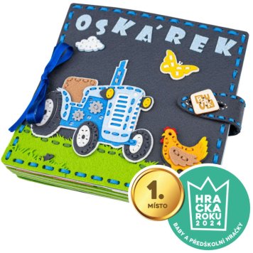 Quiet book farma Hračka roku