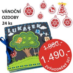 BUUK - dobrodružství (kluk)+ jméno + Vánoční sada