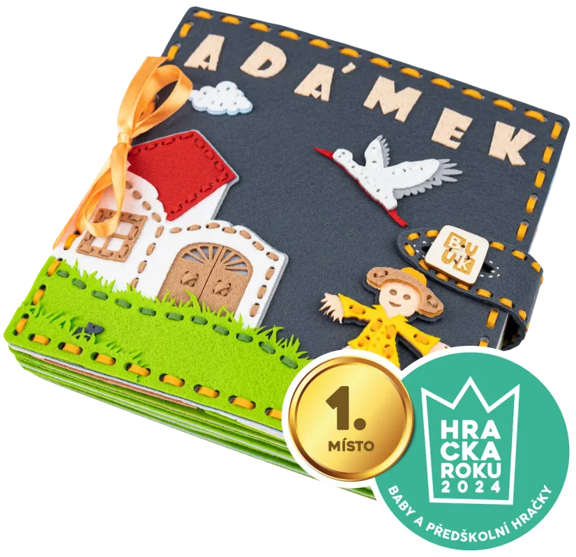 Quiet Book BUUK Statek — provlékací knížka univerzální