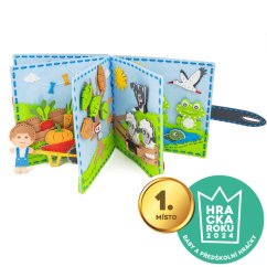 Quiet Book BUUK Statek — ručně vyrobená knížka na míru pro kluky