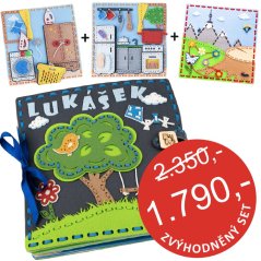 BUUK - dobrodružstvo (kluk)+ jméno + 3x doplňková stránka