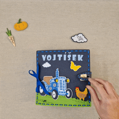 Quiet book Hračka roku od 0let