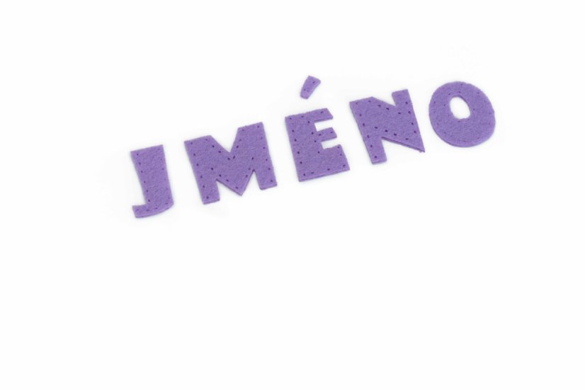 Písmenka na titulnú stránku