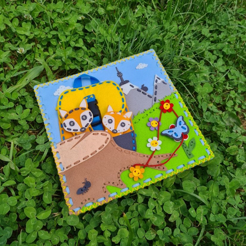 Doplňková stránka Quiet Book - Výlet