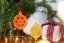 Prevliekačka - vianočná ozdôba - Velikost sady: 10 ks prevliekačiek, Barva provlékačky: biela