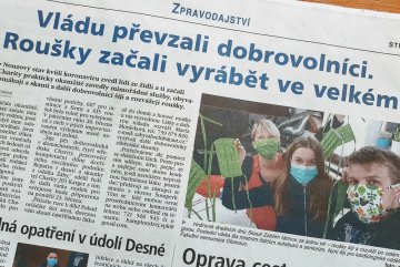 BUUK výzva: jak jsme táhli za jednu nit v době roušek