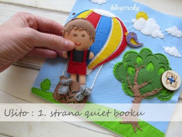 Blog: Jak jsem v karanténě místo roušek šila BUUK Quiet Book