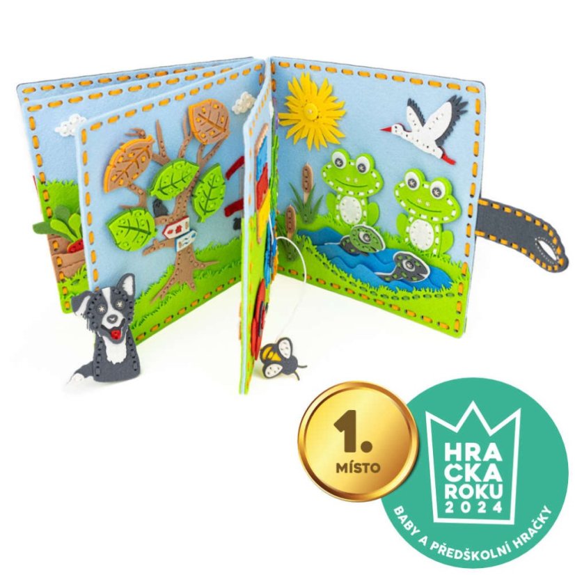 Hračka od 1 roku Quiet book