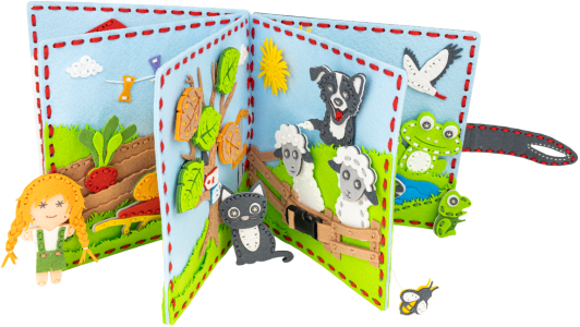 BUUK - knižky Quiet Book - Novinka