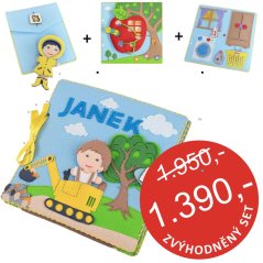 Šicí BUUK - klučičí + 3 doplňky