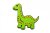 provlékačka BUUK - dinosaurus
