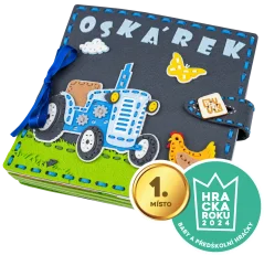 Quiet Book BUUK Statek — provlékací knížka pro kluky