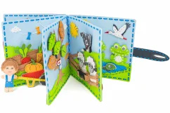 Quiet Book BUUK Statek — provlékací knížka pro kluky