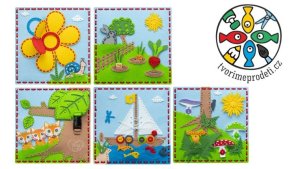 Tvoříme pro děti - Provlékací BUUK - jednotlivé stránky