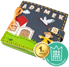 Quiet Book BUUK Statek — provlékací knížka univerzální