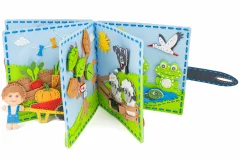 Quiet Book BUUK Statek — provlékací knížka pro kluky