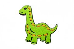 provlékačka BUUK - dinosaurus