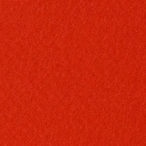 Plsť – metráž - barva plsti: červená