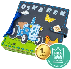 Quiet Book BUUK Statek — provlékací knížka pro kluky