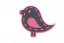 Prevliekačka – vtáčik - Velikost sady: jedna prevliekačka, Barva provlékačky: ružová